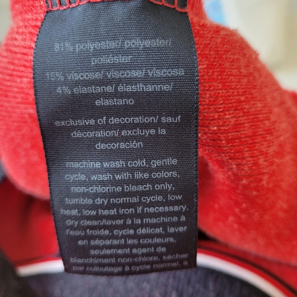 Woman's Tommy Hilfiger Signature Red Sweatsuit - Picture 8 of 9